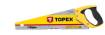 Handsaw 400 mm, "Aligator", 7 TPI, 3 sides sharpened teeth, hardened teeth