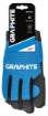 Work gloves 10", synthetic leather + stretch fabric