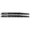 Blade for reciprocating saw, HCS, 240 x 19 x 1.5 mm, 5 TPI, set 2 pcs