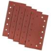 Sanding paper, velcro 115 x 230 mm, K100, 5 pcs, with holes
