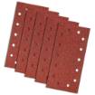 Sanding paper, velcro 115 x 230 mm, K40, 5 pcs, with holes