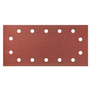 Sanding paper, velcro 115 x 230 mm, K120, 5 pcs, with holes