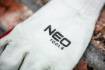 Work gloves, 65% cotton + 35% polyester rubber-coated, 10"