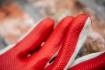 Work gloves, 65% cotton + 35% polyester rubber-coated, 10"