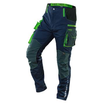Work trousers PREMIUM, 62% cotton, 35% poliester, 3% elastane, size XS