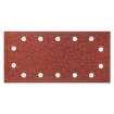 Sanding paper, velcro 115 x 230 mm, K60, 5 pcs, with holes