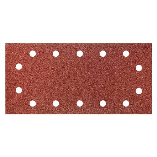 Sanding paper, velcro 115 x 230 mm, K60, 5 pcs, with holes