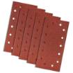 Sanding paper, velcro 115 x 230 mm, K60, 5 pcs, with holes