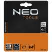 Screwdriver bits with holder, set 7 pcs
