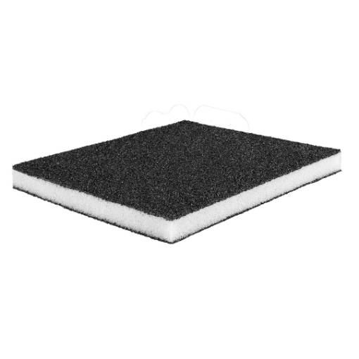 Abrasive sponge 120 x 95 x 10 mm, K60