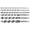 Wood twist drill, 230 mm, set 6 pcs.