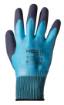 Work gloves, latex coated polyester (2 layers), 3141X, size 8