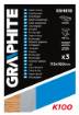 Sanding paper 115 x 160 mm, K100, 3 pcs