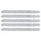 Jigsaw blades, T-handle, 5 pcs