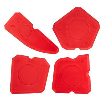 Silicone spatula, 4 pcs