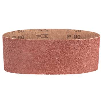 Sanding belts 75 x 457 mm, K60, 3 pcs