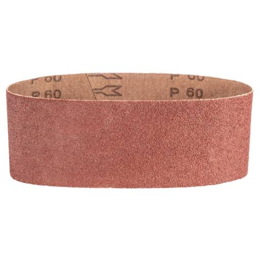 Sanding belts 75 x 457 mm, K60, 3 pcs