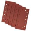 Sanding paper, velcro 115 x 230 mm, K240, 5 pcs, with holes