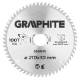 Circular saw blade, solid carbide, 210 x 30 mm, 100 teeth, for aluminium