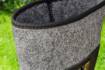 Felt rubber boots PVC, size 40