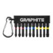 Impact bit, set 10 pcs