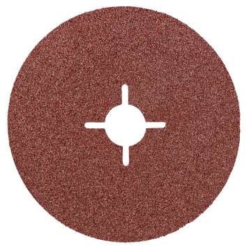 Fibra sanding disc 125 mm, K80, 3 pcs