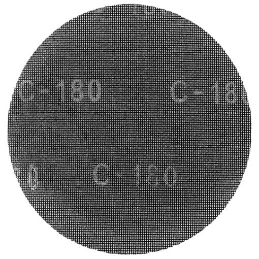 Abrasive mesh, velcro 225 mm, K180, 10 pcs for sander 59G260, 59G264, 59G265
