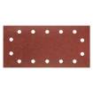 Sanding paper, velcro 115 x 230 mm, K80, 5 pcs, with holes