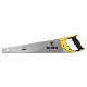 Handsaw 560 mm, "Shark", 7 TPI, 3 side sharpened, hardened teeth, bimaterial handle