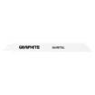 Sabre saw blade BIM 225 x 20 x 1.25, 6 TPI, 2 pcs set