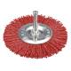 4" circular brush with shaft Abrasive