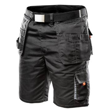 Short pants HD, webbing belt, detachable pockets, size XXL/58
