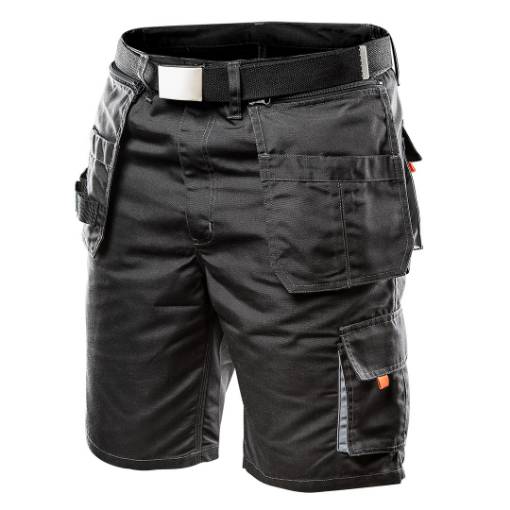 Short pants HD, webbing belt, detachable pockets, size XXL/58