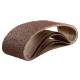 Sanding belts 75 x 533 mm, K60, K80x2, K100x2, K120, set 6 pcs