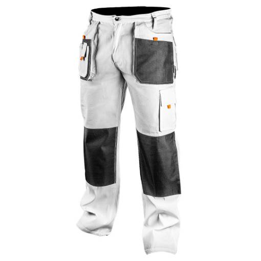 Work trousers, white, size S/48