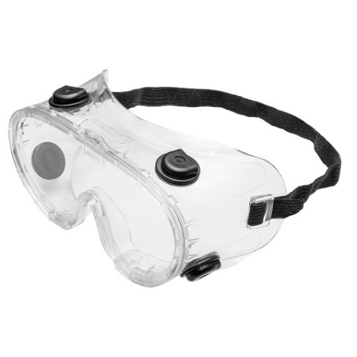 Protective goggles, resistance class B