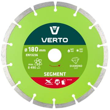 Diamond disc 180mm, segmented