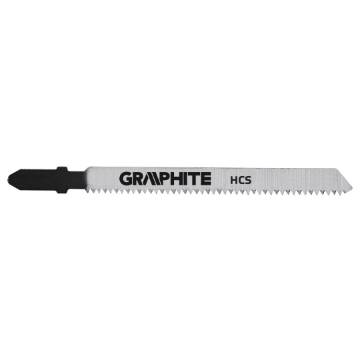 Jigsaw blades 75 x 100 15 TPI, T-handle, 25 pcs set