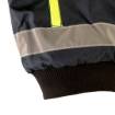High visibility work jacket, insulated, yellow, size XXXL