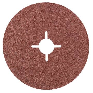 Fibra sanding disc 125 mm, K100, 3 pcs
