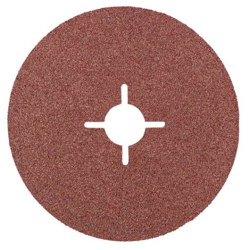 Fibra sanding disc 125 mm, K100, 3 pcs