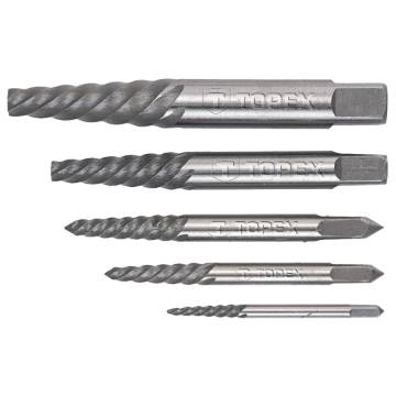 Screw extractor set 5 pcs