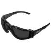 Safety glasses with foam inlay, tinted lenses, resistance class FT