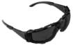 Safety glasses with foam inlay, tinted lenses, resistance class FT