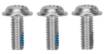 Set of titanium-coated blades for robot mower 04-621 3 pcs. titanium-coated.