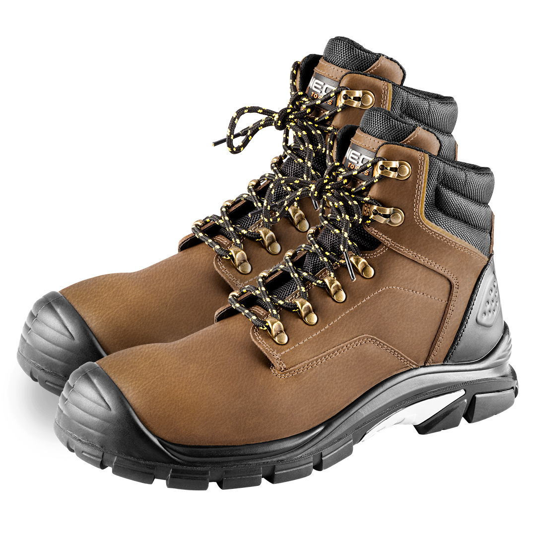 Work boots S3 SRC, crazy horse leather, size 43