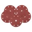 Velcro sanding discs  150 mm, P100, 5 pcs, with 9 holes for 04-721