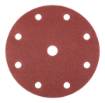 Velcro sanding discs  150 mm, P100, 5 pcs, with 9 holes for 04-721