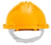 Safety helmet certified, yellow