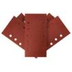 Sanding paper, velcro 115 x 230 mm, K120, 5 pcs, with holes